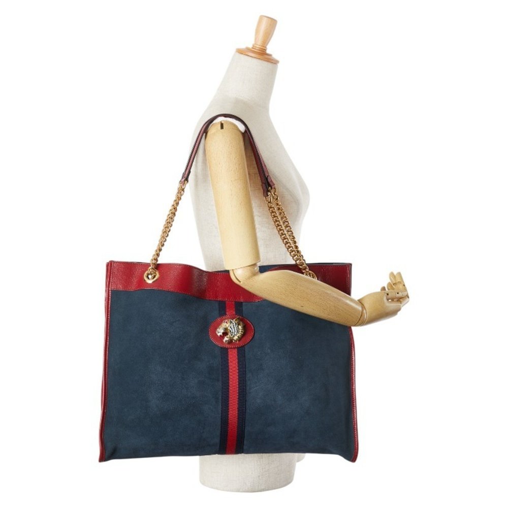 GUCCI Red Leather Shoulder Bag - Picture 16 of 16